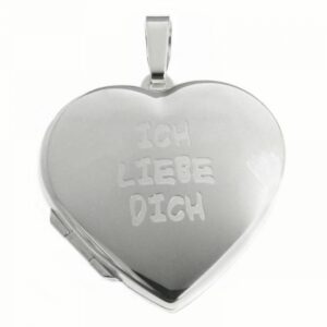 Herzmedaillon Liselotte aus Silber